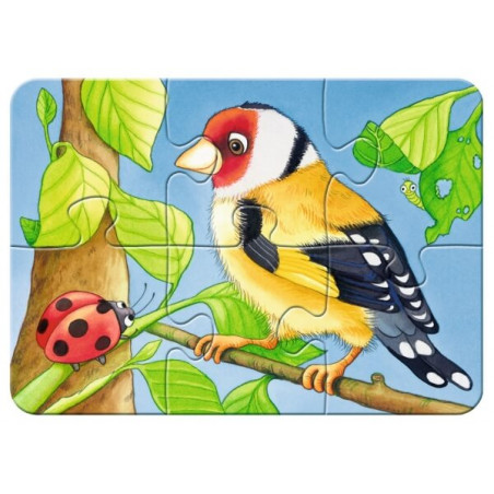 Ravensburger 069521 My First Puzzle Süße Gartenbewohner  2 / 4 / 6 / 8 Teile