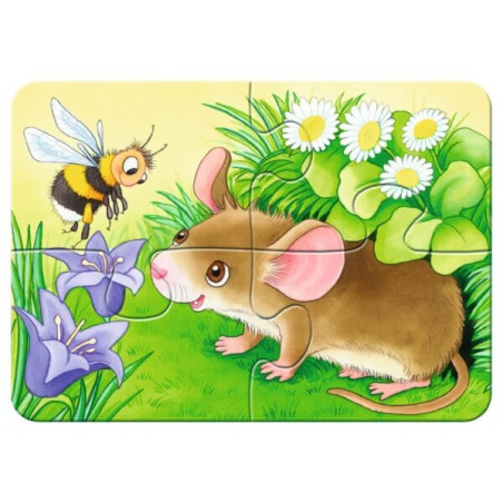 Ravensburger 069521 My First Puzzle Süße Gartenbewohner  2 / 4 / 6 / 8 Teile