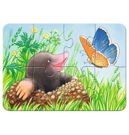 Ravensburger 069521 My First Puzzle Süße Gartenbewohner  2 / 4 / 6 / 8 Teile