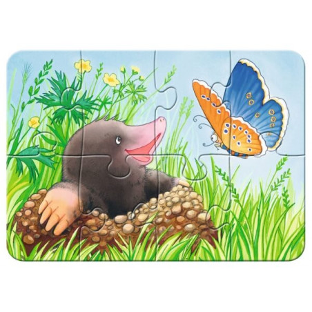 Ravensburger 069521 My First Puzzle Süße Gartenbewohner  2 / 4 / 6 / 8 Teile