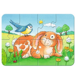 Ravensburger 069514 Pz. Niedliche Haustiere 2/4/6/8T