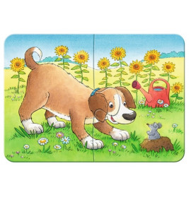 Ravensburger 069514 Pz. Niedliche Haustiere 2/4/6/8T