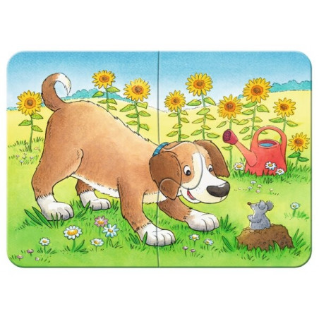 Ravensburger 069514 Pz. Niedliche Haustiere 2/4/6/8T