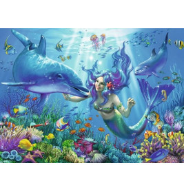 Ravensburger 136780 Puzzle Leuchtendes Unterwasserparadies 200 Teile