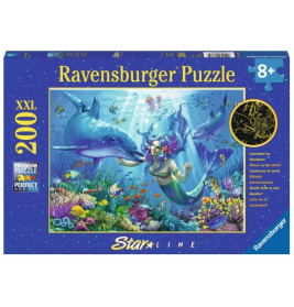 Ravensburger 136780 Puzzle Leuchtendes Unterwasserparadies 200 Teile