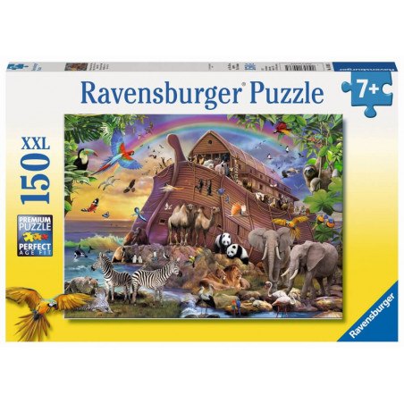 Ravensburger 100385 Kinderpuzzle Unterwegs mit der Arche  150 Teile