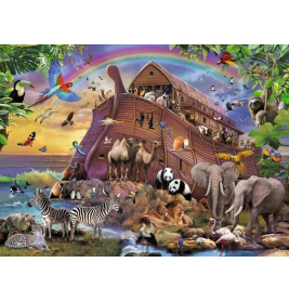 Ravensburger 100385 Kinderpuzzle Unterwegs mit der Arche  150 Teile