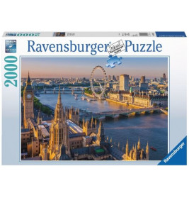 Ravensburger 166275 Puzzle Stimmungsvolles London 2000 Teile