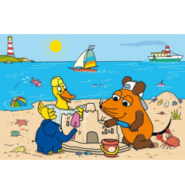 Kinderpuzzle Die Maus, Gute Freunde, 3x24 Teile