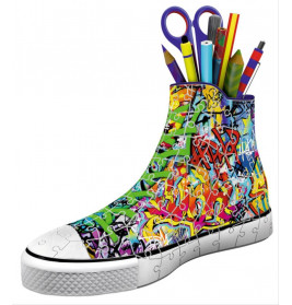 Ravensburger 125357 Puzzle 3D Sneaker Graffiti Style 108 Teile