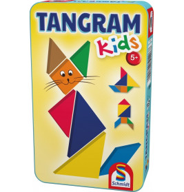 Schmidt Spiele Tangram Kids Bring-Mich-Mit-Spiel in der Metalldose