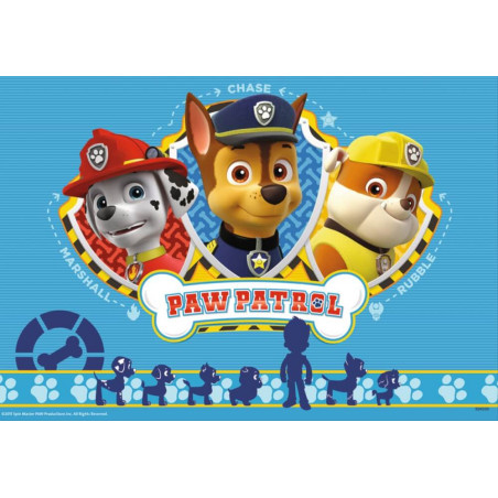 Ravensburger 75867 Puzzle: Ryder und die Paw Patrol 2x12 Teile