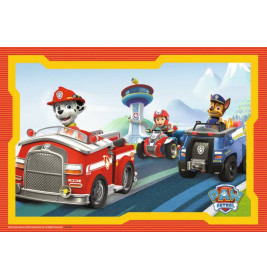 Ravensburger 75911 Puzzle: Paw Patrol im Einsatz 2x12 Teile
