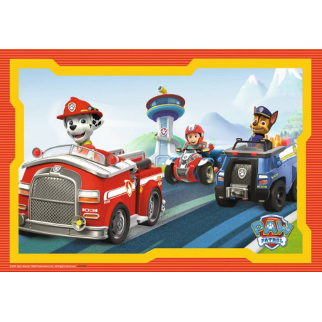 Ravensburger 75911 Puzzle: Paw Patrol im Einsatz 2x12 Teile