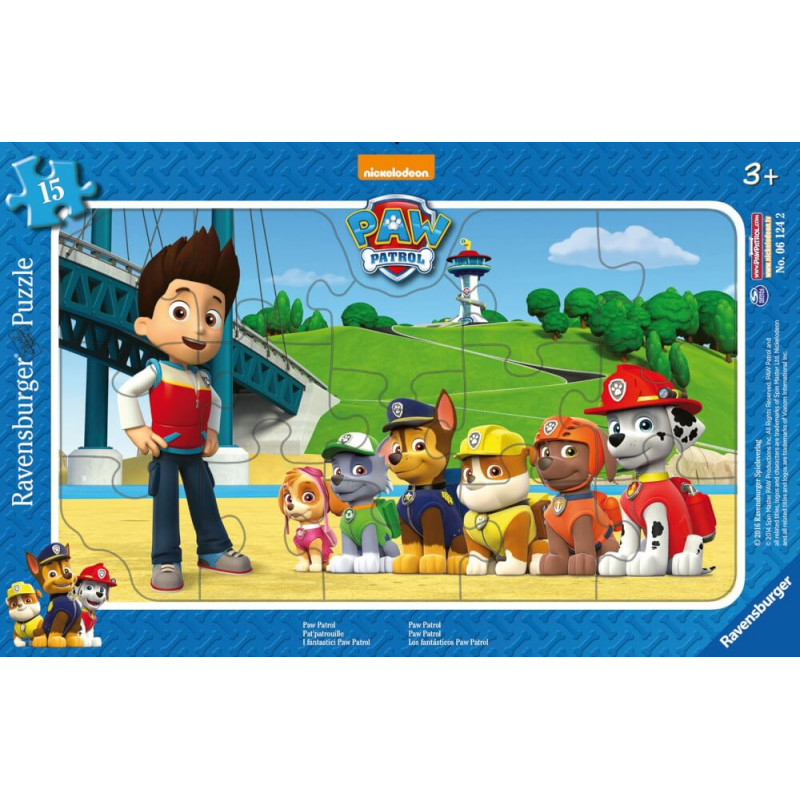 Ravensburger 61242 Puzzle: Paw Patrol 15 Teile