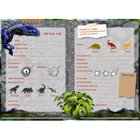 Freundebuch: Meine Freunde - T-Rex World