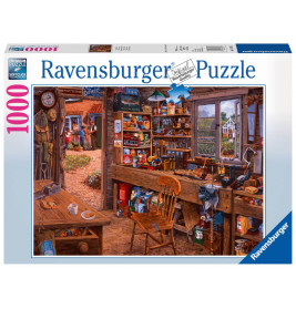 Ravensburger 197903 Puzzle: Opas Schuppen 1000 Teile
