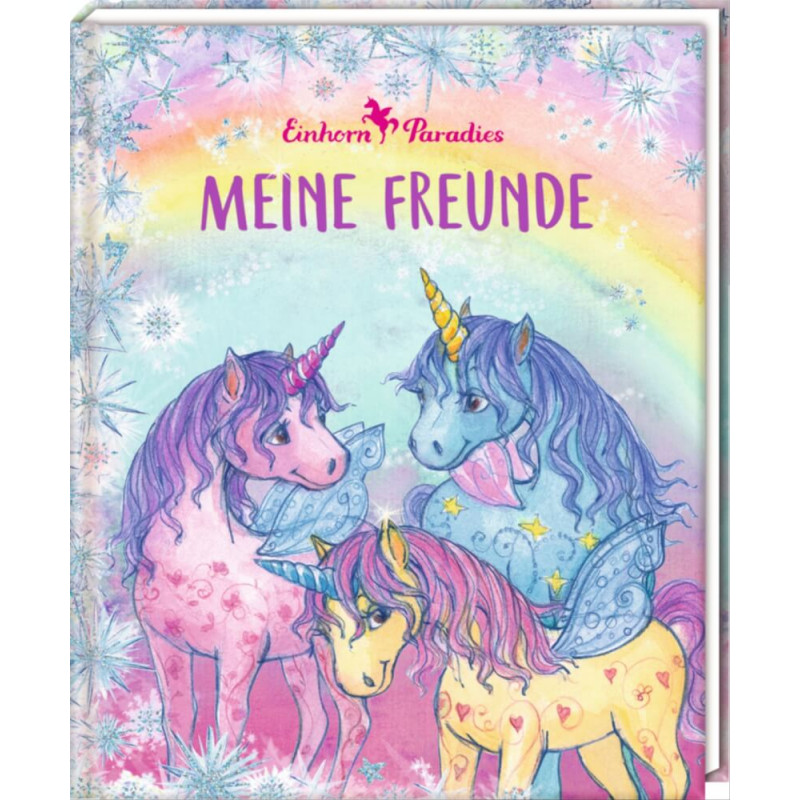 Freundebuch: Meine Freunde - Einhorn-Par