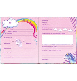 Freundebuch: Meine Freunde - Einhorn-Par