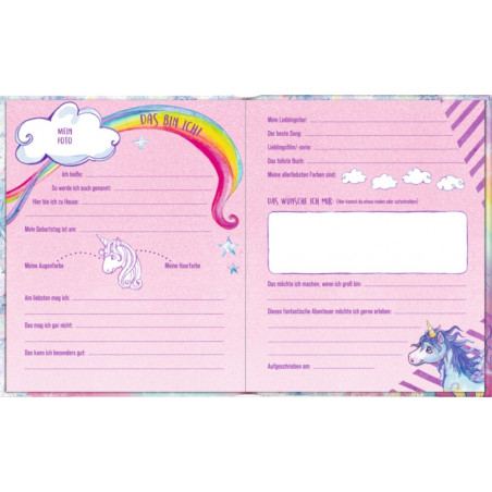 Freundebuch: Meine Freunde - Einhorn-Par Freundebuch: Meine Freunde - Einhorn-Par