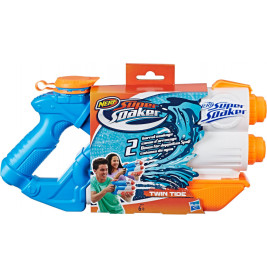 Hasbro E0024EU4 Nerf Super Soaker Twin Tide