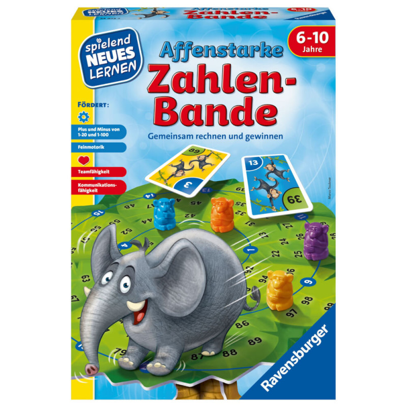 Ravensburger 249732 Affenstarke Zahlenbande