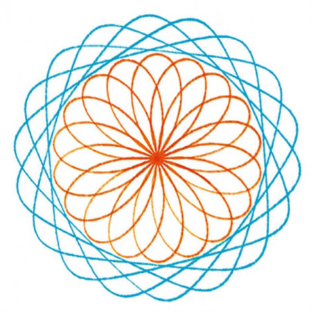 Ravensburger 297115 Mini Spiral Design.Orange Ravensburger 297115 Mini Spiral Design.Orange