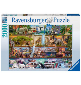 Ravensburger 166527 Puzzle Steward Großartige Tierwelt 2000 Teile