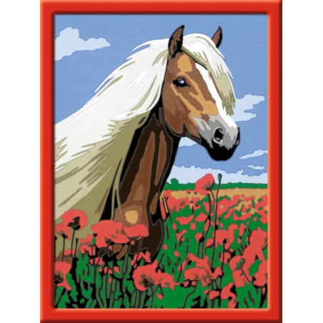Ravensburger 286522 Malen nach Zahlen: Haflinger