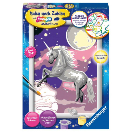 Ravensburger 278466 Malen nach Zahlen: Einhorn