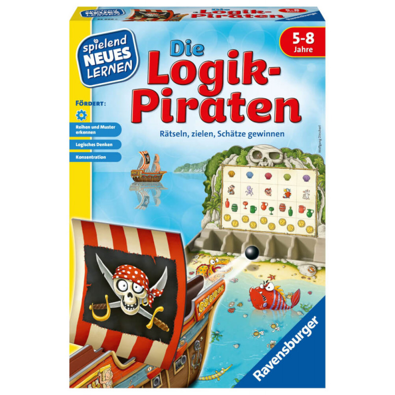 Ravensburger 249596 Die Logik-Piraten