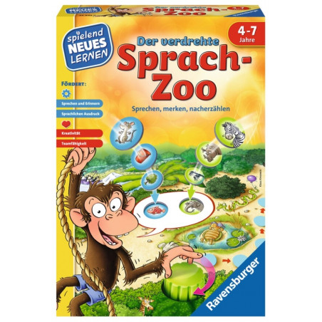 Ravensburger 249459 Der verdrehte Sprach-Zoo
