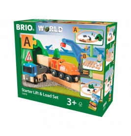 BRIO Starterset Güterzug mit Kran