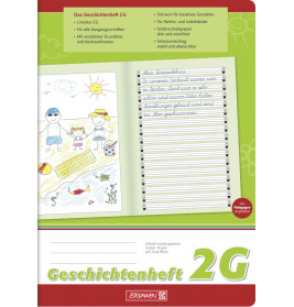 Geschichtenheft A4 Lin2G 16Bl