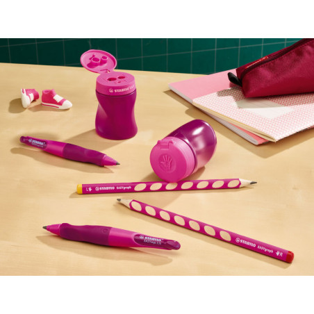 Spitzdose Easysharpener Anspitzer pink