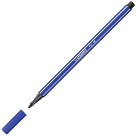 Stabilo Pen 68 Fasermaler Ultramarinenblau