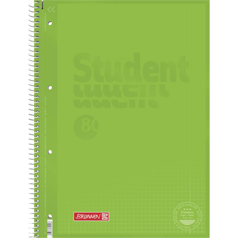 Collegeblock A4 kiwi, Lin. 28