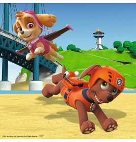 Ravensburger 092390 Puzzle Paw Patrol Team auf 4 Pfoten 3x49T