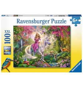 Ravensburger 106417 Puzzle Einhörner 100 Teile