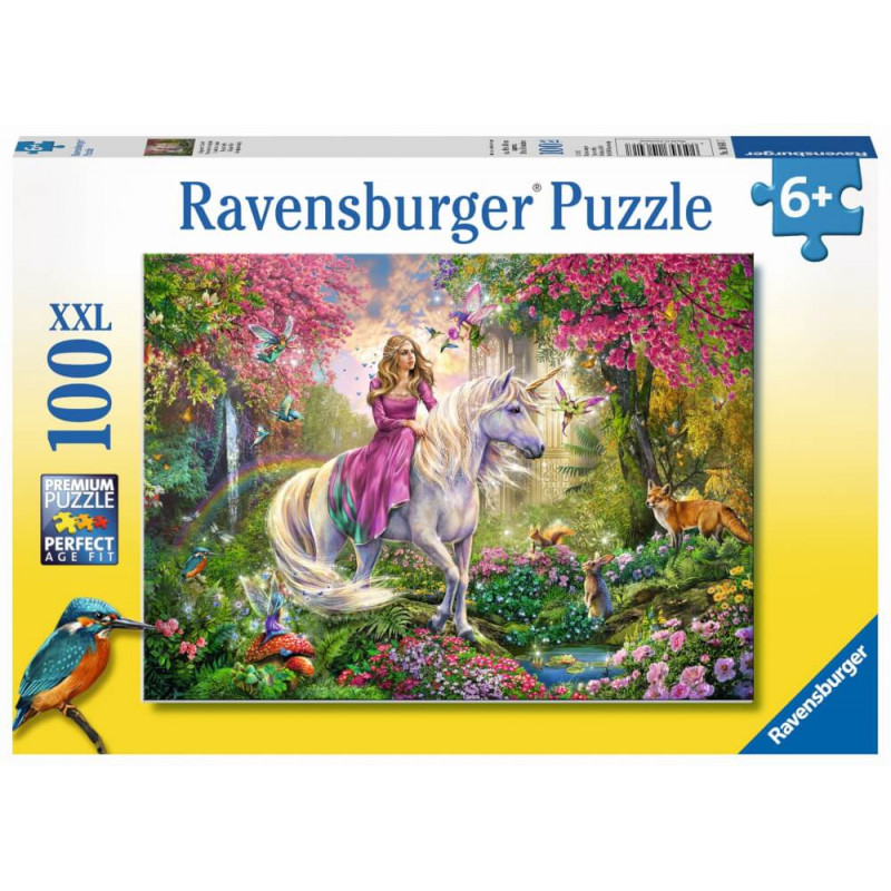 Ravensburger 106417 Puzzle Einhörner 100 Teile