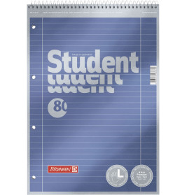 Collegeblock A4 27, Spirale oben, Premium