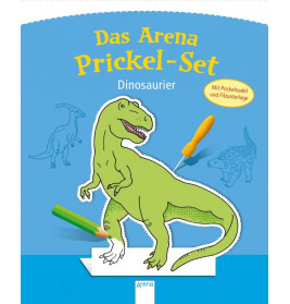Das Arena Prickel-Set. Dinosaurier