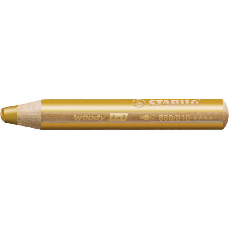 Farbstift Stabilo Woody gold