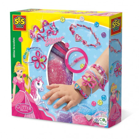 Glitzerarmbänder