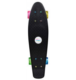 Skateboard fun - mit Leuchtrollen