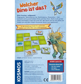 Kosmos Welcher Dino ist das?
