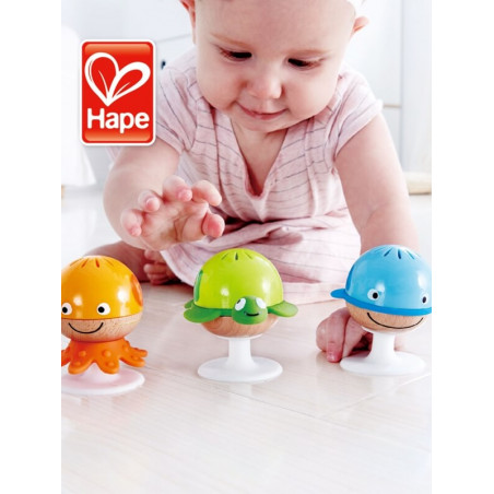 Hape Saugnapf Rasselset