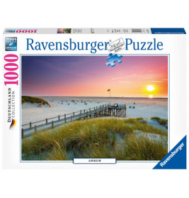 Ravensburger 198771 Puzzle: Sonnenuntergang über Amrum 1000 Teile