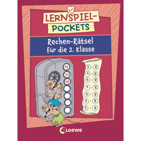 Lernspiel-Pockets - Rechen-Rätsel für die 2. Klasse