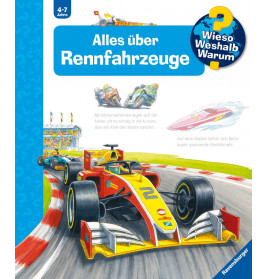 Ravensburger 32937 Wieso?Weshalb? Warum?69 Alles über Rennfahrzeuge